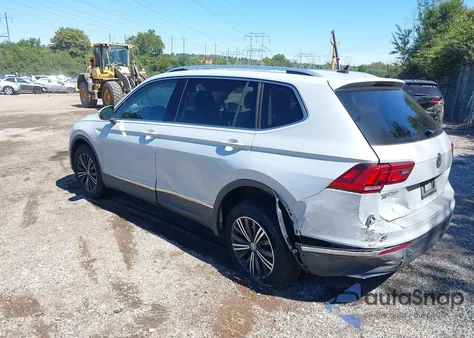 2018 Volkswagen Tiguan 2.0T Se/2.0T Sel из США, поврежденный, VIN 3VV2B7AX9JM144993